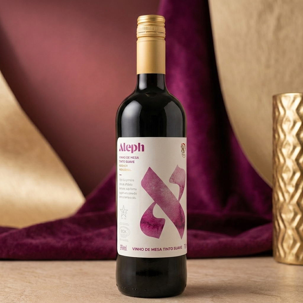 Vinho Tinto Suave Aleph - 18K Wine